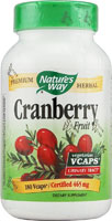 Nature's Way - Cranberry Fruit 180 Veg Cp