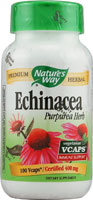 Natures Way - Echinacea Herb (COG)  100 Vcaps