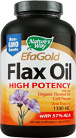 Nature's Way - Flax Oil EfaGold Cold Pressed 1300 mg 200 Sg