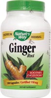 Nature's Way - Ginger Root 180 Veg Cp