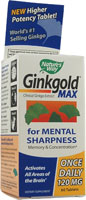 Nature's Way - Ginkgold® Max 120 mg 60 Tb