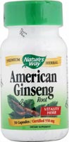 Nature's Way - Ginseng American 50 Cp-UNAVAILABLE