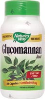 Nature's Way - Glucomannan Konjac Root 100 Veg Cp