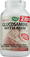 Nature's Way - Glucosamine Sulfate with MSM Flexmax  240 Tb-UNAVAILABLE
