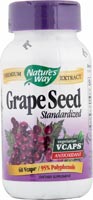 Nature's Way - Grape Seed Standardized 60 Veg Cp