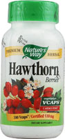 Natures Way - Hawthorn Berries  100 Vcaps
