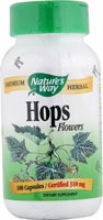 Nature's Way - Hops Flowers 100 Veg Cp
