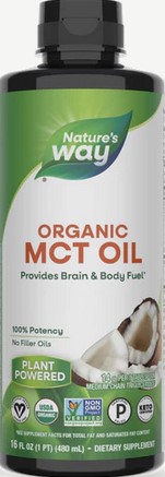 Natures Way - MCT Oil From Coconut 16 oz