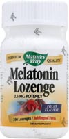 Natures Way - Melatonin Lozenge 100 Lz