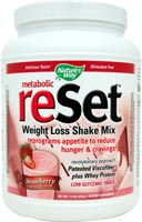 Natures Way - Metabolic ReSet Strawberry Shake 630 G-OUT OF STOCK