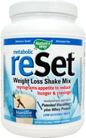 Natures Way - Metabolic ReSet Vanilla Shake 630 G Pwdr-OUT OF STOCK