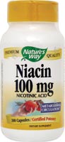 Natures Way - Niacin 100mg 100 Cp