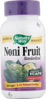 Natures Way - Noni Fruit Standardized 60 Veg Cp