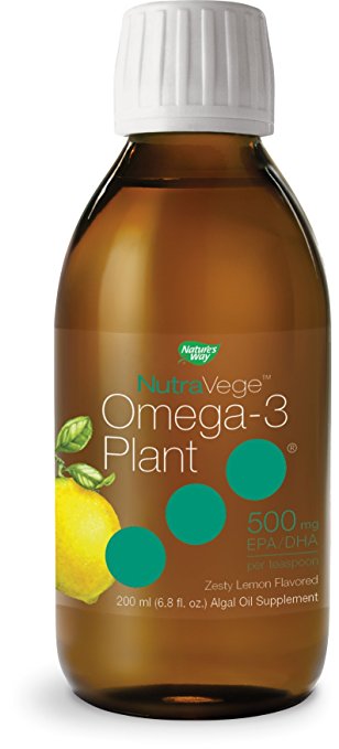 Nature's Way NutraVege Omega-3 Plant 500 mg (Zesty Lemon) 6.8 oz     TEMPORARILY UNAVAILABLE