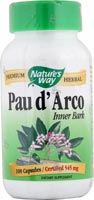 Natures Way - Pau dArco Inner Bark 100 Veg Cp