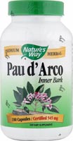 Natures Way - Pau dArco Inner Bark 180 Veg Cp