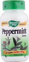 Natures Way - Peppermint Leaf 100 Veg Cp-OUT OF STOCK