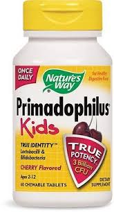 Natures Way - Primadophilus® Kids Cherry (Refrig) 60 Chw Tb