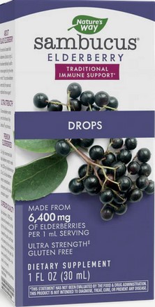 Natures Way - Sambucus Drops 1 oz