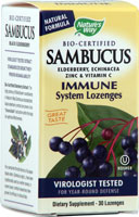 Natures Way - Sambucus Immune Lozenge 30 Lz