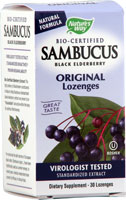 Natures Way - Sambucus Lozenge 30 Lz