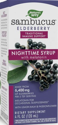 Natures Way - Sambucus NightTime Syrup 4 oz