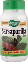 Natures Way - Sarsaparilla Root 100 Veg Cp