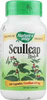 Natures Way - Scullcap Herb 100 Veg Cp