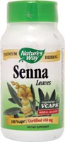 Natures Way - Senna Leaves 100 Veg Cp