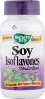 Natures Way - Soy Isoflavone Standardized 60 Veg Cp     TEMPORARILY UNAVAILABLE