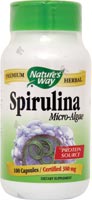 Natures Way - Spirulina Micro-Algae 100 Veg Cp
