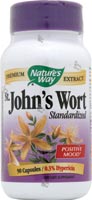 Natures Way - St. Johns Wort Standardized 90 Veg Cp