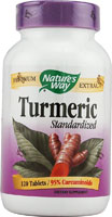 Natures Way - Turmeric Standardized 120 Tb