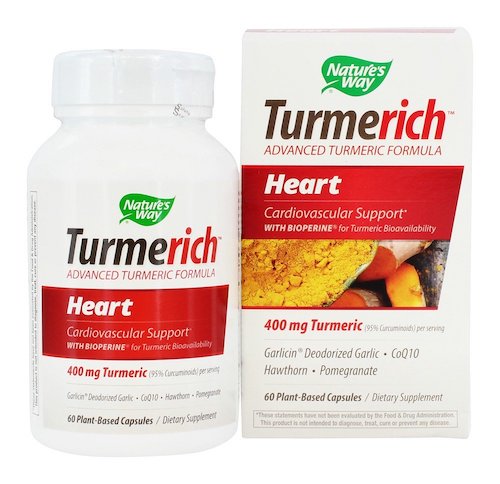 Nature's Way TurmeRich Heart  60 Vegetarian Capsules-UNAVAILABLE