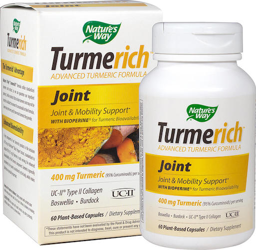 Nature's Way TurmeRich Joint  60 Vegetarian Capsules-UNAVAILABLE
