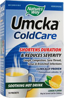Natures Way - Umcka® ColdCare Lemon Hot Drink 10 Pkts Bx