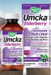 Natures Way - Umcka Elderberry Intenside Cold and Flu 4 Oz-OUT OF STOCK