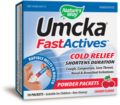Natures Way - Umcka FastActives Cherry ColdCare 10 pkt-UNAVAILABLE