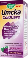 Natures Way - Umcka® ColdCare Sugar-Free Grape Syrup 4 oz