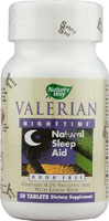 Natures Way - Valerian Nighttime Herbal Sleep Aid 50 Tb
