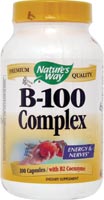 Natures Way - Vitamin B-100 Complex 100 Cp