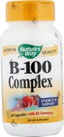 Natures Way - Vitamin B-100 Complex 60 Cp
