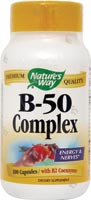 Natures Way - Vitamin B-50 Complex 100 Cp