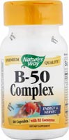 Natures Way - Vitamin B-50 Complex 60 Cp-UNAVAILABLE