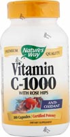 Natures Way - Vitamin C 1000Rose Hips 100 Cp