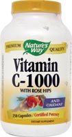 Natures Way - Vitamin C 1000Rose Hips 250 Cp