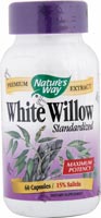 Natures Way - White Willow Standardized 60 Veg Cp-OUT OF STOCK