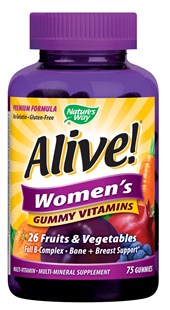Natures Way - Alive!® Womens Gummy Vitamins  75 Gummies