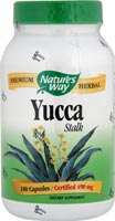 Natures Way - Yucca Stalk 180 Veg Cp-OUT OF STOCK