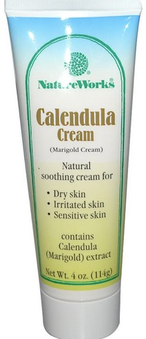Natureworks Calendula (Marigold) Cream 4 oz-UNAVAILABLE